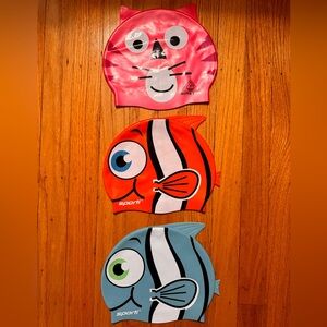 Kids Sporti and Water Gear Swim Caps